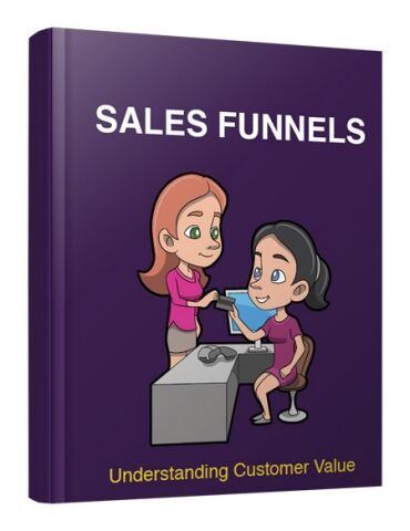 eCover representing Sales Funnels eBooks & Reports with Personal Use Rights