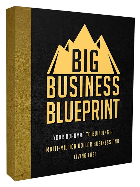eCover representing Big Business Blueprint Advanced Videos, Tutorials & Courses with Master Resell Rights