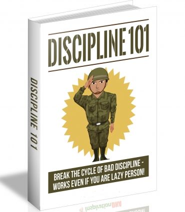 eCover representing Discipline 101 eBooks & Reports with Master Resell Rights