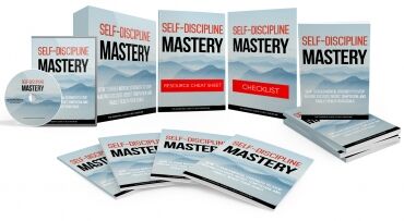 eCover representing Self-Discipline Mastery GOLD eBooks & Reports/Videos, Tutorials & Courses with Master Resell Rights