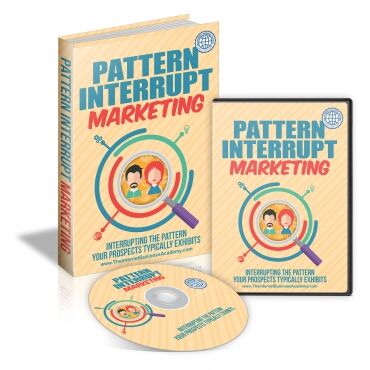 eCover representing Pattern Interrupt Marketing Videos, Tutorials & Courses with Master Resell Rights