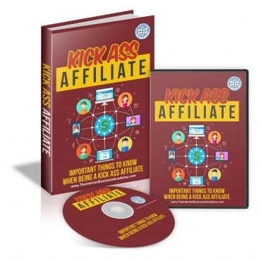 eCover representing Kick Ass Affiliate Videos, Tutorials & Courses with Master Resell Rights
