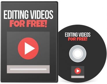 eCover representing Editing Videos For Free Videos, Tutorials & Courses with Master Resell Rights