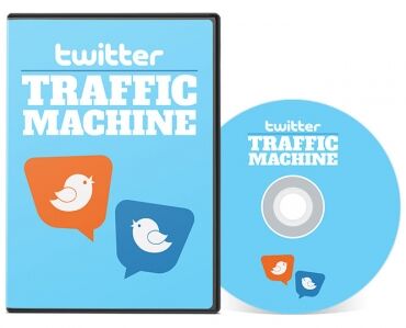 eCover representing Twitter Traffic Machine Videos, Tutorials & Courses with Private Label Rights
