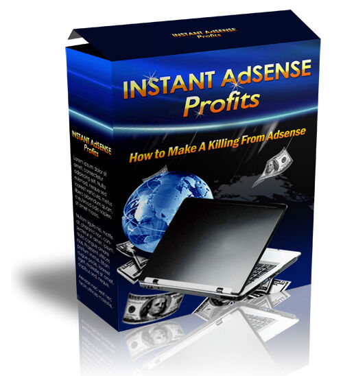 eCover representing Instant Adsense Profits eBooks & Reports with Master Resell Rights