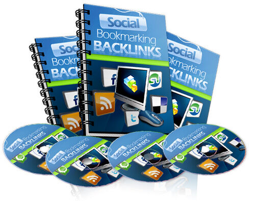 eCover representing Social Bookmarking Backlinks eBooks & Reports/Videos, Tutorials & Courses with Master Resell Rights