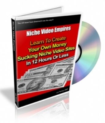 eCover representing Niche Video Empires eBooks & Reports with Master Resell Rights