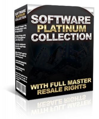 eCover representing Software Platinum Collection Software & Scripts with Master Resell Rights