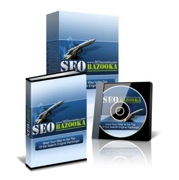 eCover representing SEO Bazooka eBooks & Reports/Videos, Tutorials & Courses with Master Resell Rights