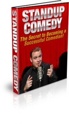 eCover representing Standup Comedy eBooks & Reports with Private Label Rights