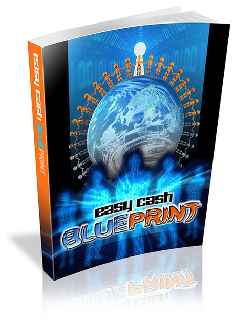 eCover representing Easy Cash BluePrint eBooks & Reports with Private Label Rights