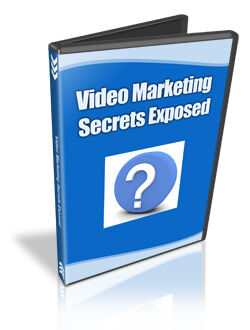 eCover representing Video Marketing Secrets Exposed eBooks & Reports/Videos, Tutorials & Courses with Master Resell Rights