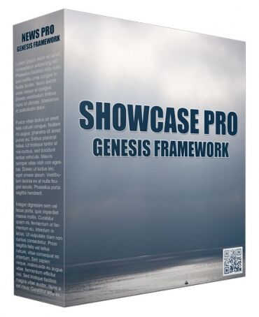 eCover representing Showcase Pro Genesis FrameWork Templates & Themes with Personal Use Rights