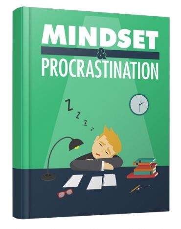eCover representing Mindset and Procrastination eBooks & Reports with Master Resell Rights