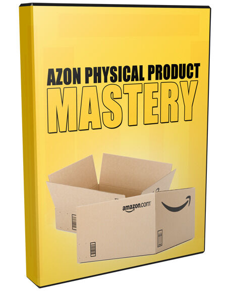 eCover representing Azon Physical Product Mastery Videos, Tutorials & Courses with Personal Use Rights