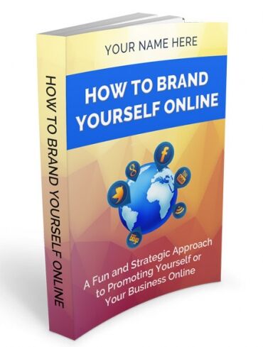 eCover representing How Brand Yourself Online eBooks & Reports with Private Label Rights
