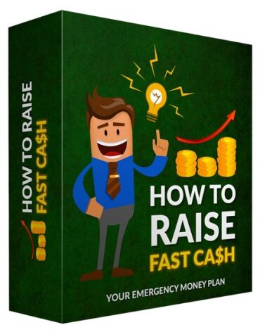 eCover representing How To Raise Fast Cash Videos, Tutorials & Courses with Master Resell Rights