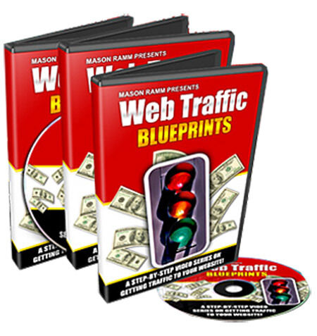 eCover representing Web Traffic Blueprints Videos, Tutorials & Courses with Personal Use Rights
