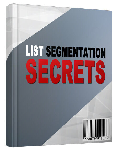 eCover representing New List Segmentation Secrets eBooks & Reports with Master Resell Rights