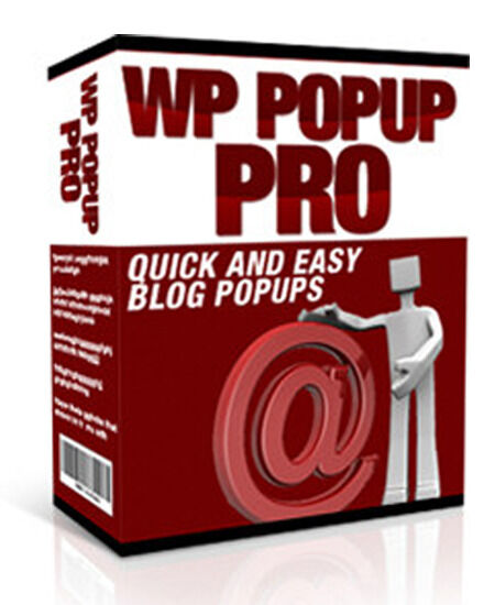 eCover representing WP Popup Pro  with Master Resell Rights