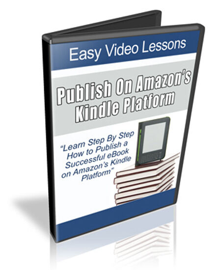 eCover representing How To Publish An Ebook On Amazon Kindle Videos, Tutorials & Courses with Master Resell Rights