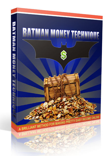 eCover representing Batman Money Technique Audio & Music with Personal Use Rights
