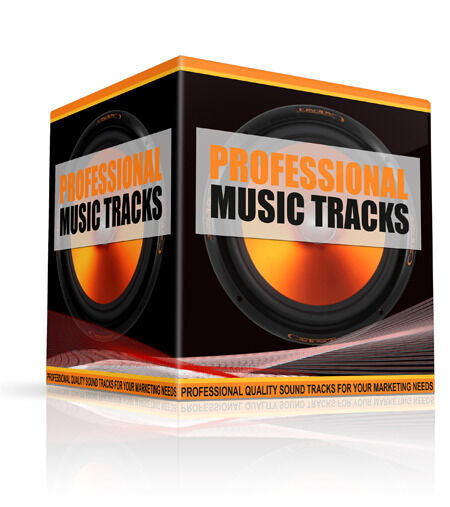 eCover representing Professional Music Tracks 2015 Audio & Music with Master Resell Rights