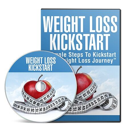 eCover representing Weight Loss Kickstart eBooks & Reports with Master Resell Rights