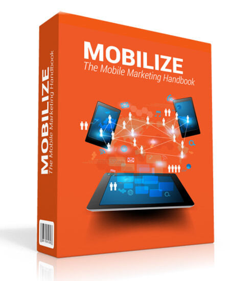 eCover representing Mobile Marketing Handbook eBooks & Reports with Personal Use Rights
