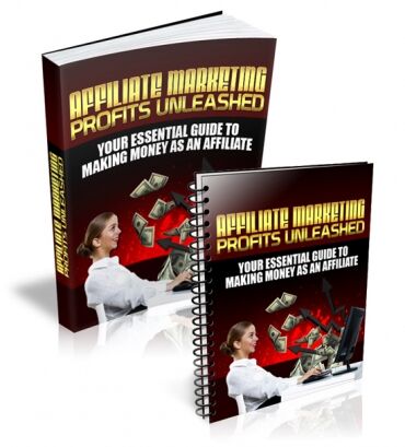 eCover representing Affiliate Marketing Profits Unleashed eBooks & Reports with Master Resell Rights