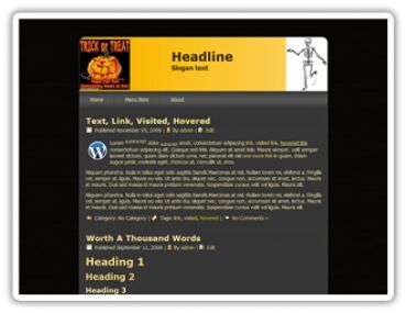 eCover representing Halloween Templates (1)  with Private Label Rights