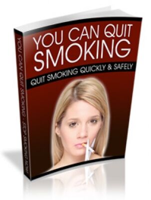 eCover representing You Can Quit Smoking eBooks & Reports with Master Resell Rights