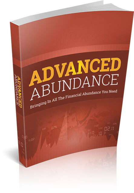 eCover representing Advanced Abundance eBooks & Reports with Master Resell Rights