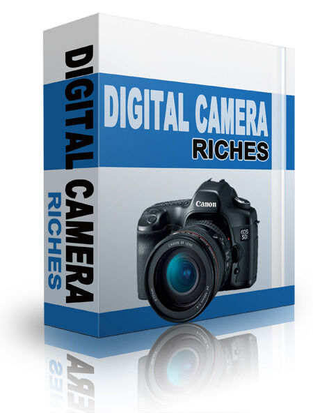 eCover representing Digital Camera Riches eBooks & Reports/Videos, Tutorials & Courses with Master Resell Rights