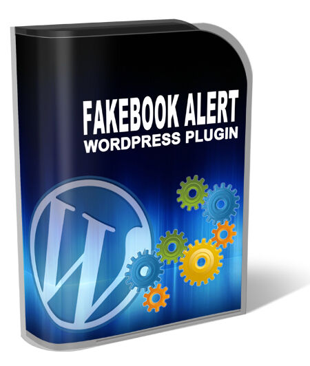 eCover representing Fakebook Alert WP Plugin  with Personal Use Rights