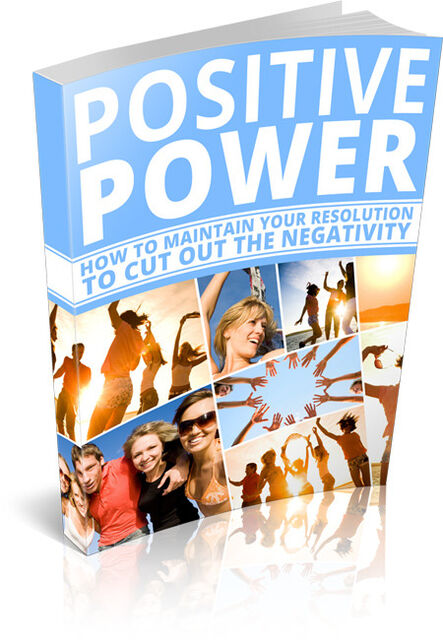 eCover representing Positive Power eBooks & Reports with Master Resell Rights