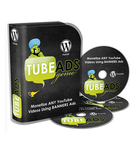 eCover representing Tube Ads Genie Plugin  with Personal Use Rights