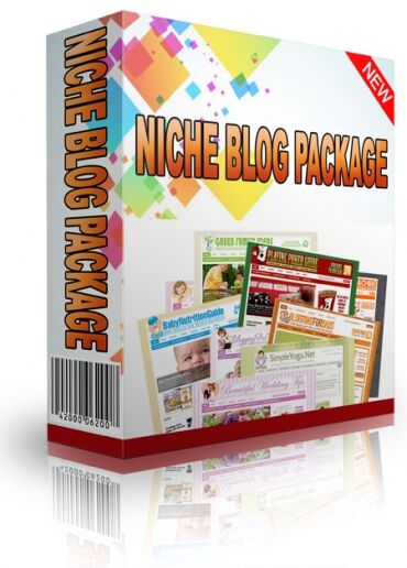 eCover representing Niche Blog Package for August 2013 Videos, Tutorials & Courses with Personal Use Rights