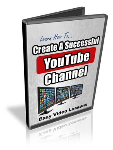 eCover representing How To Set Up A Successful YouTube Channel Videos, Tutorials & Courses with Private Label Rights