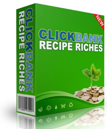 eCover representing CB Recipe Riches eBooks & Reports/Videos, Tutorials & Courses with Master Resell Rights
