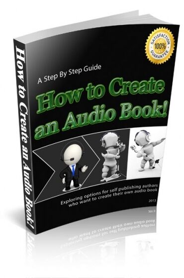 eCover representing How to Create an Audio Book eBooks & Reports with Private Label Rights